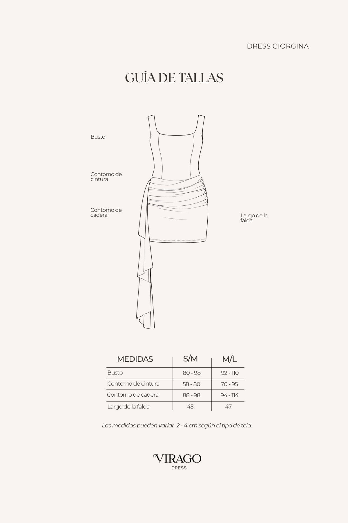 Vestido Giorgina Chocolate