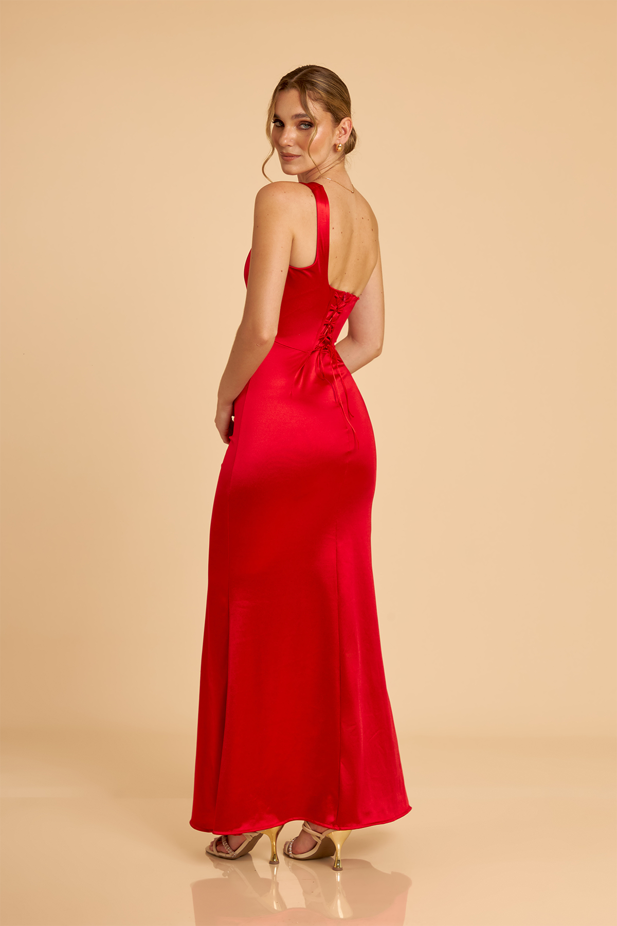 Vestido Amelia Rojo