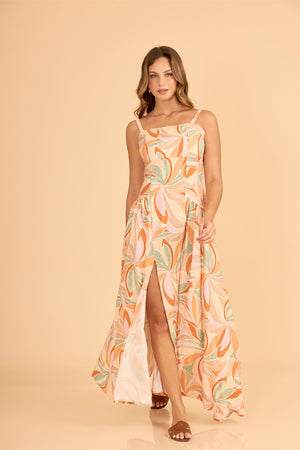 Vestido Kendall Terracota