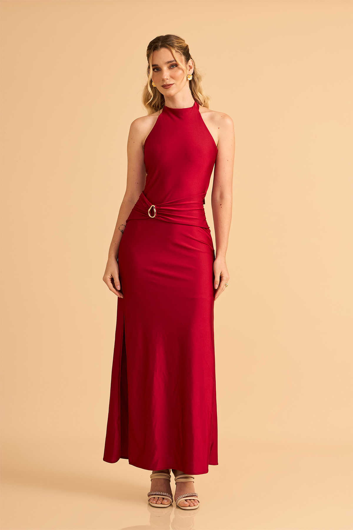 VESTIDO FRIDA - VINO