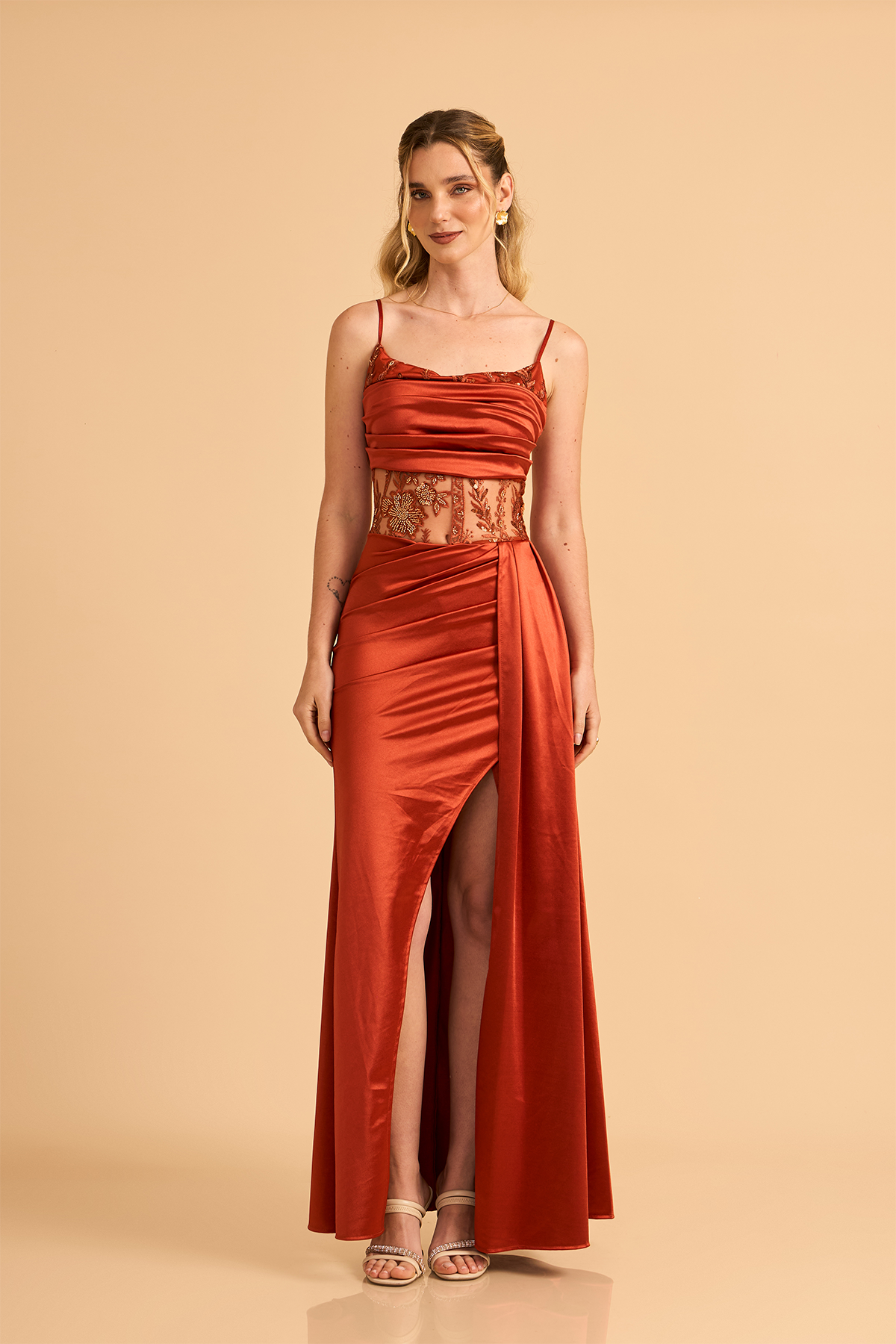 Vestido Ariana Azulino