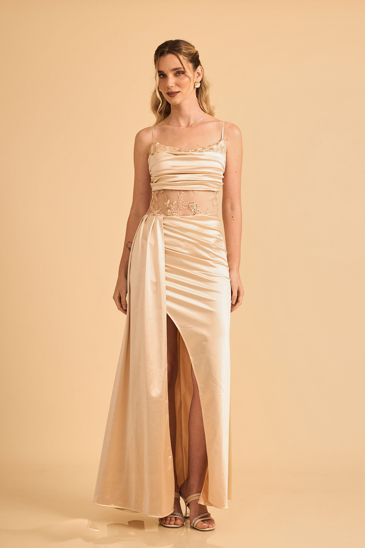 Vestido Ariana Azulino