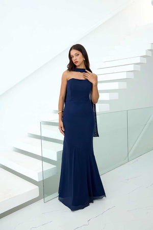 Vestido Lara Azul Noche