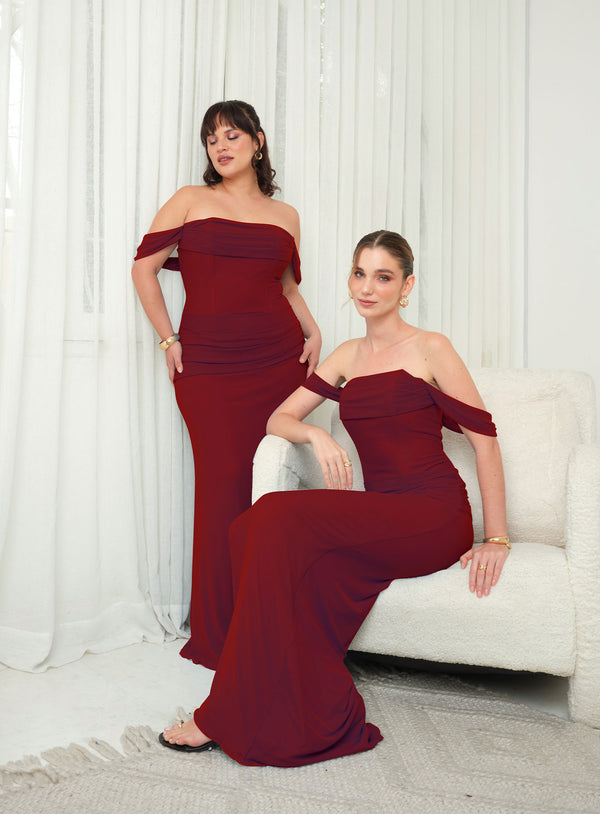 VESTIDO ANTONELLA VINO