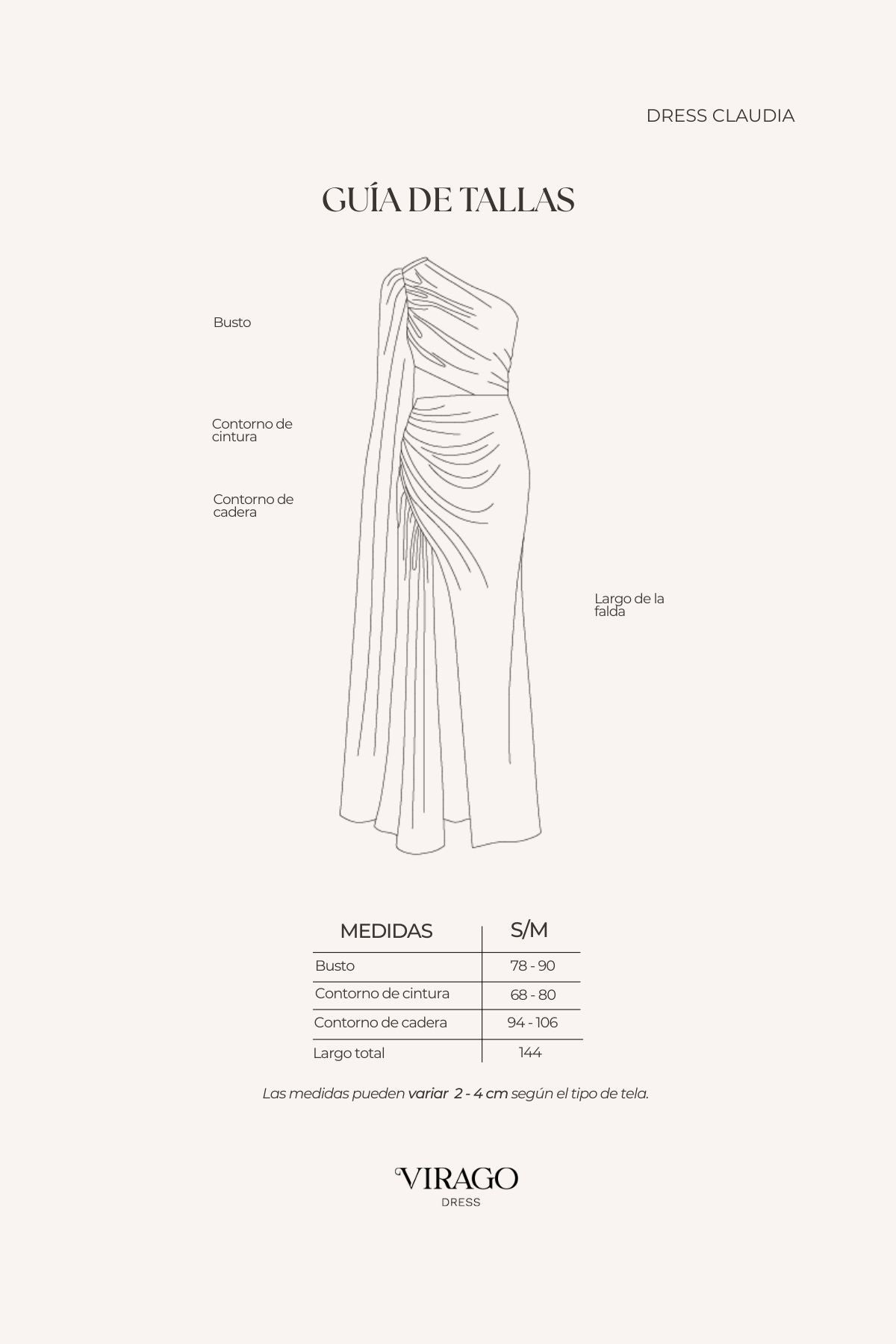 Vestido Claudia Negro