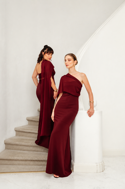Vestido Brisa Vino