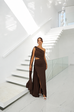 Vestido Claudia Chocolate