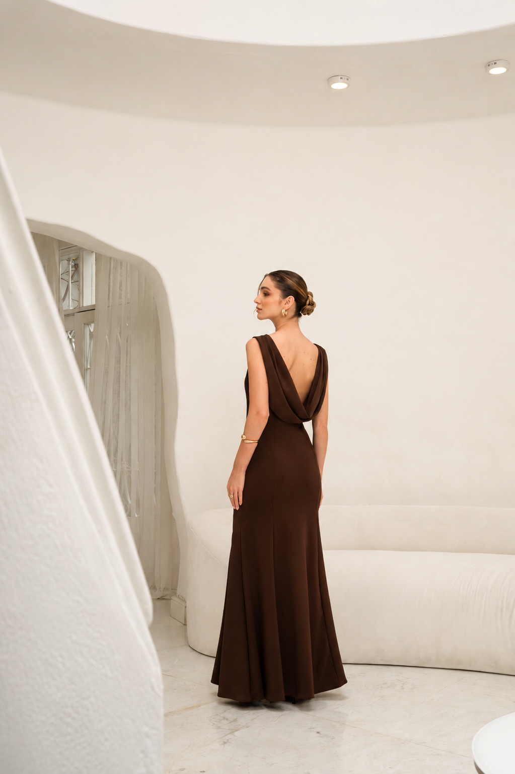Vestido Mariana Chocolate