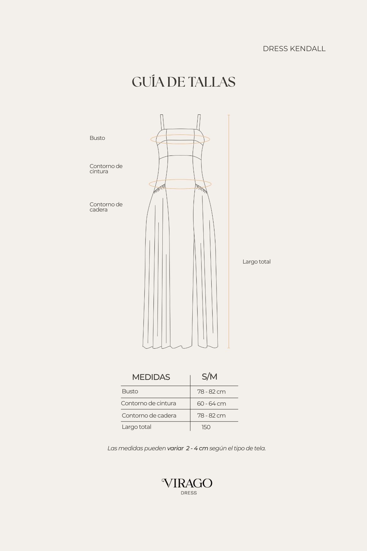 Vestido Kendall Terracota