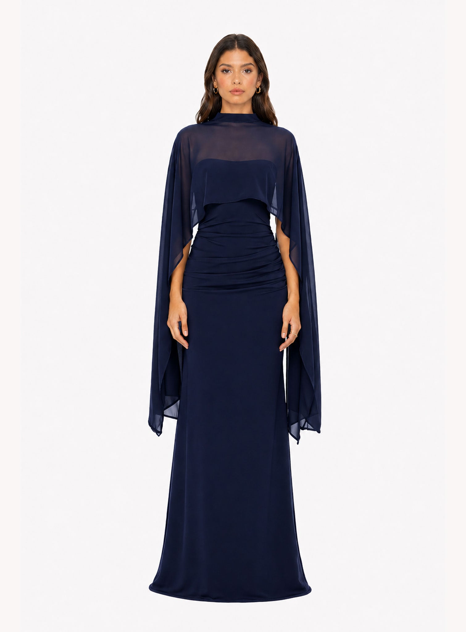 Vestido Lorena Azul Noche