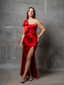 VESTIDO ELEGANTE LARGO SATIN ZARA JULIETA