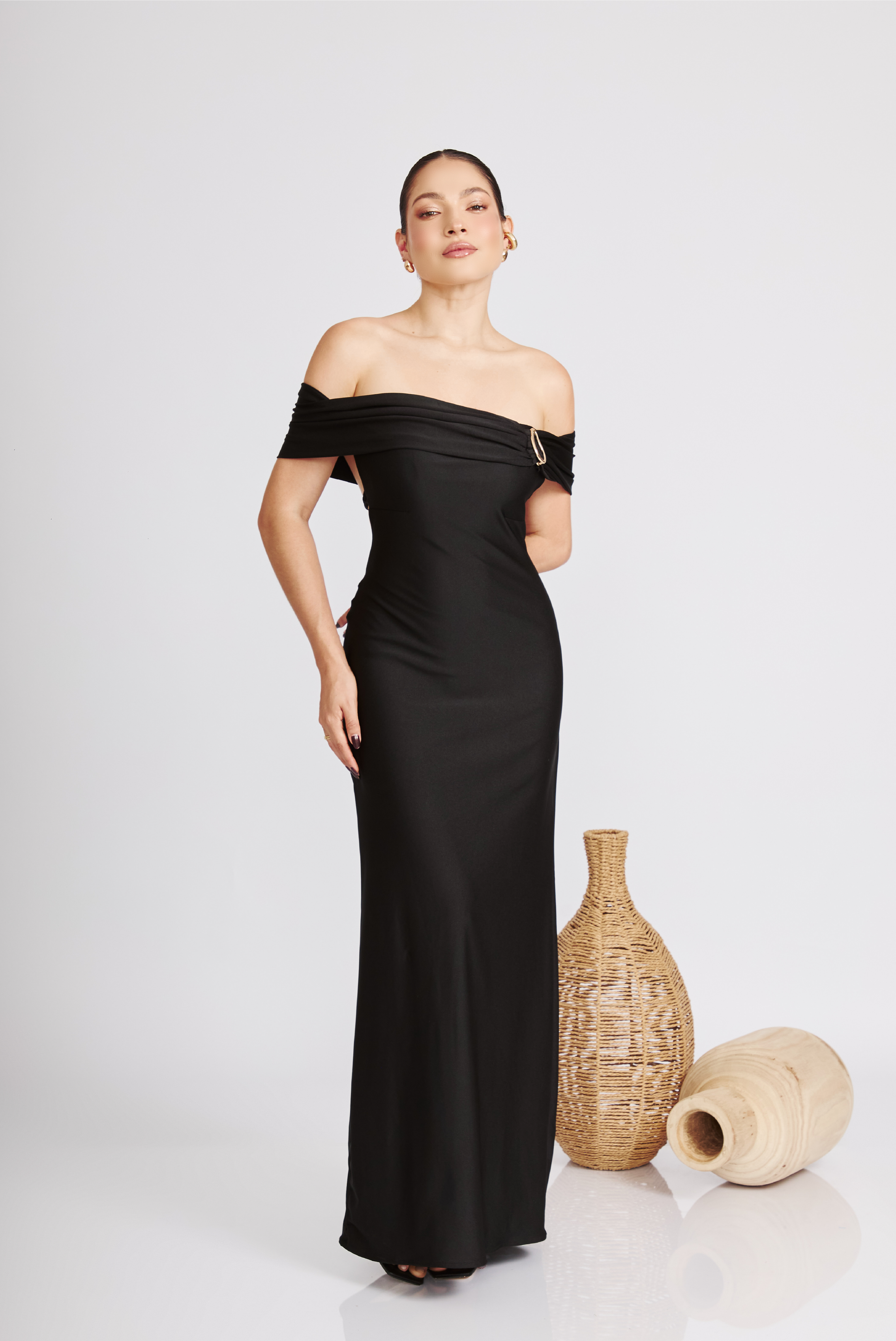 Vestido Grecia Negro
