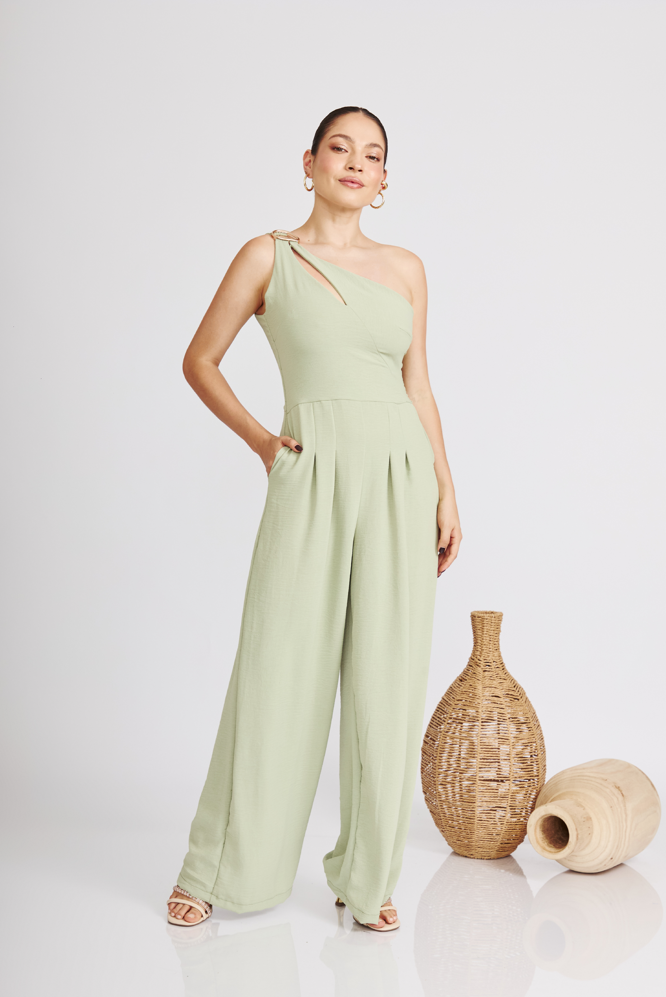 Enterizo Capri Verde Olivo