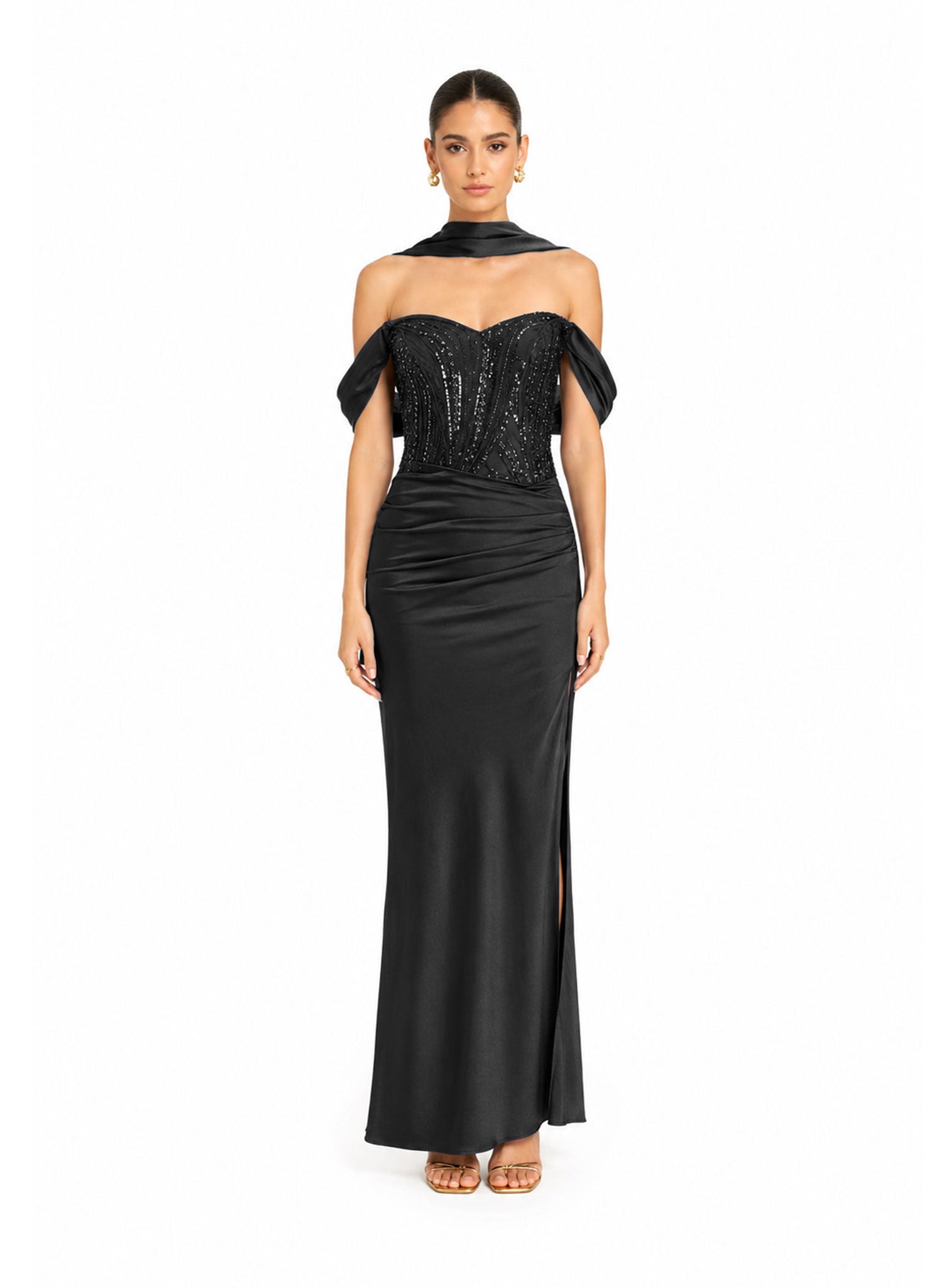 Vestido Pilar Negro
