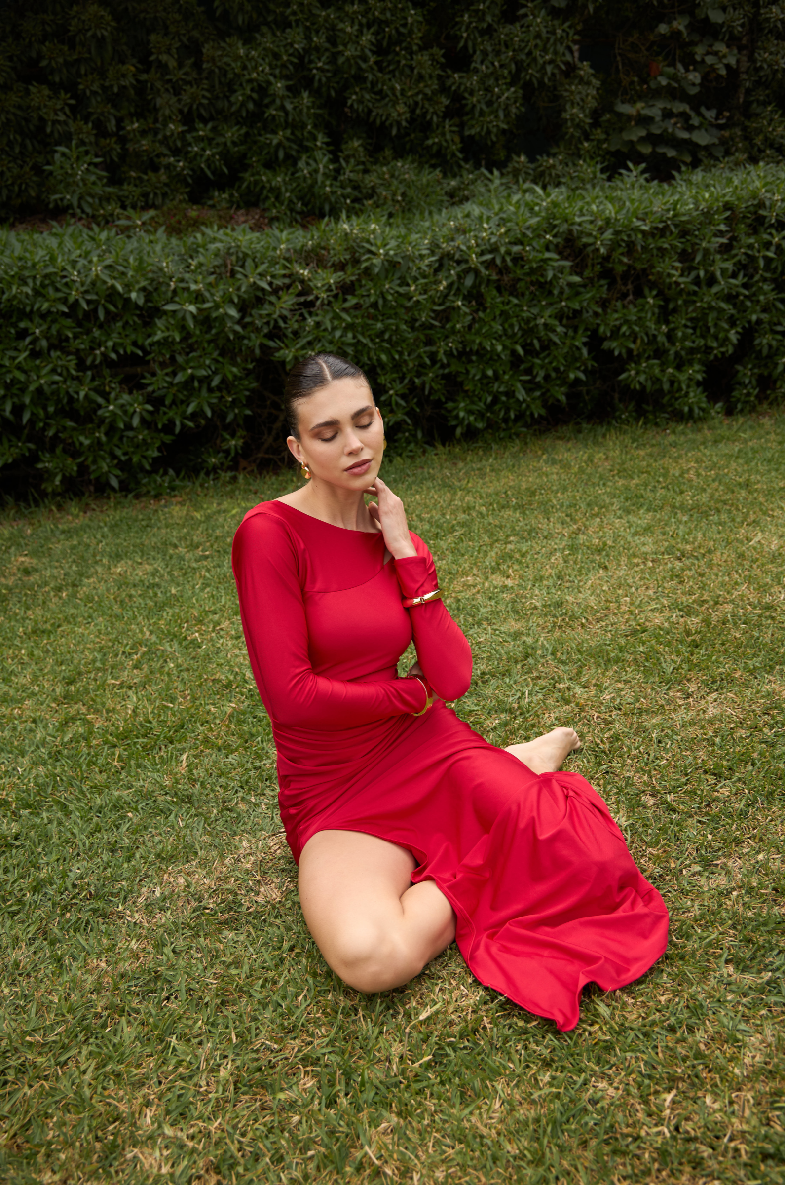 VESTIDO BELISA - Rojo