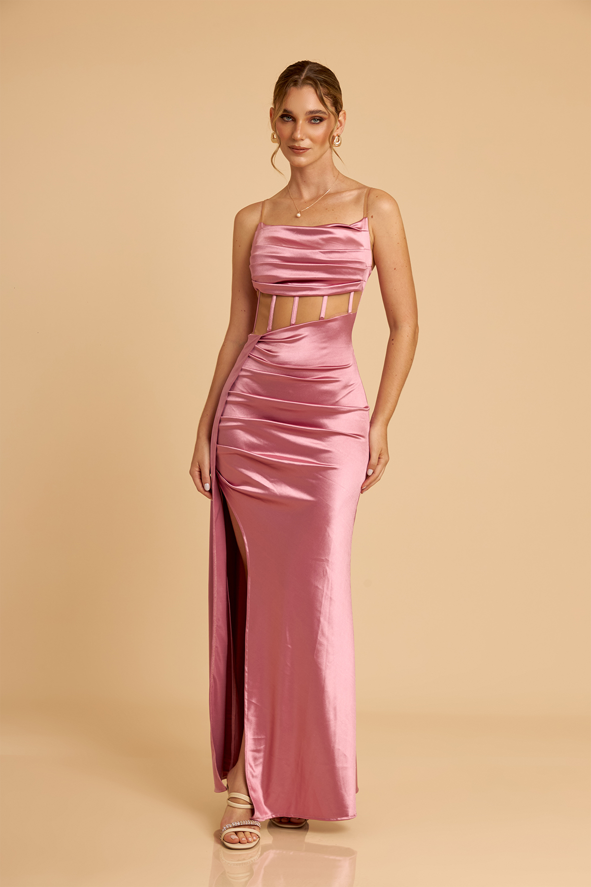 Vestido Ariel Rosado