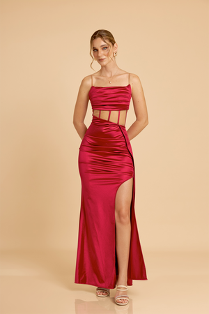 Vestido Ariel Vino