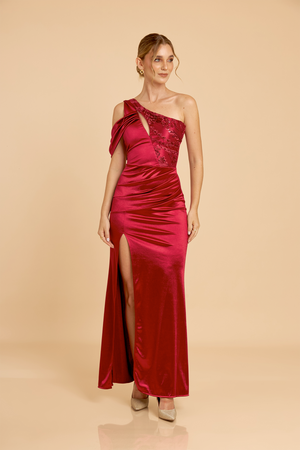 VESTIDO PAOLA - VINO