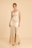 Vestido Abigail Beige