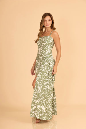 VESTIDO KENDALL - ESTAMPADO VERDE