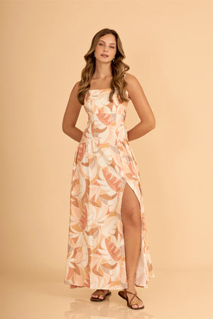VESTIDO KENDALL - ESTAMPADO ROSA