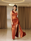 VESTIDO LARGO SATIN ELEGANTE MIRANDA