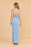 VESTIDO VERANO MUJER LARGO BARBARA CON ESCOTE EN V