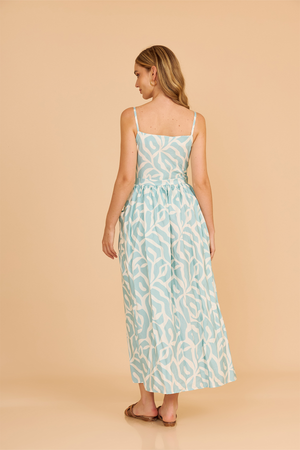 VESTIDO TANIA - CELESTE