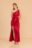 VESTIDO SATIN ELEGANTE LARGO ISABELLA