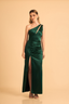 VESTIDO SATIN ELEGANTE LARGO ISABELLA