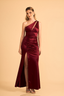 VESTIDO SATIN ELEGANTE LARGO ISABELLA