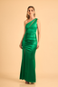 VESTIDO SATIN ELEGANTE LARGO ISABELLA