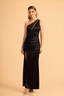 VESTIDO SATIN ELEGANTE LARGO ISABELLA