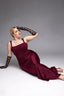 Vestido Alexa Guinda