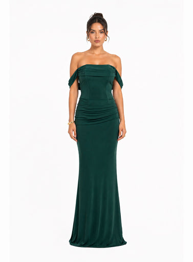 Vestido Antonella Verde Botella