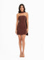 VESTIDO CORTO BIANCA CHOCOLATE