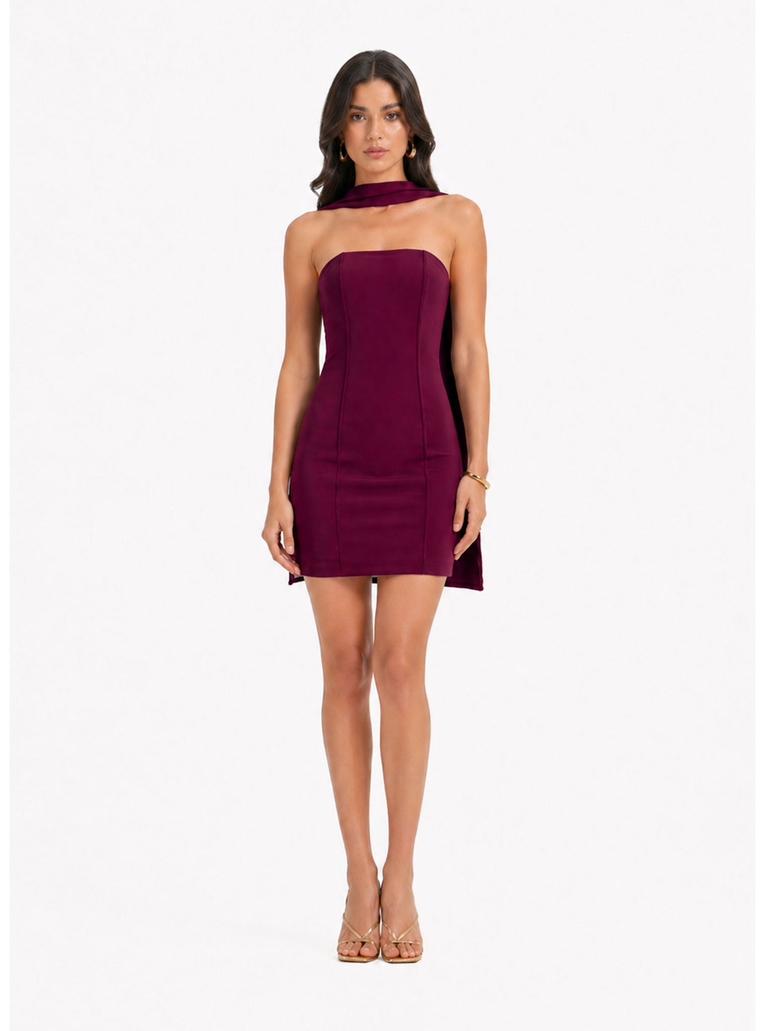 Vestido Bianca Guinda