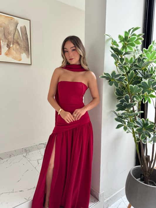 Vestido Atenea Vino