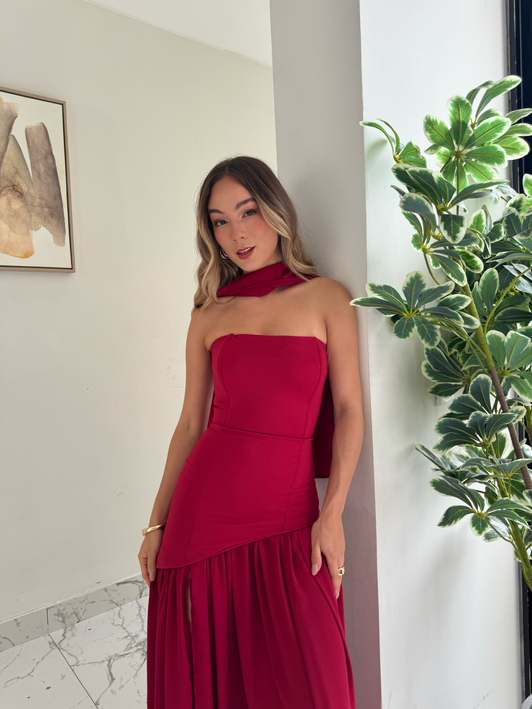 Vestido Atenea Vino