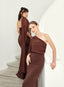 VESTIDO ASIMETRICO BRISA CHOCOLATE