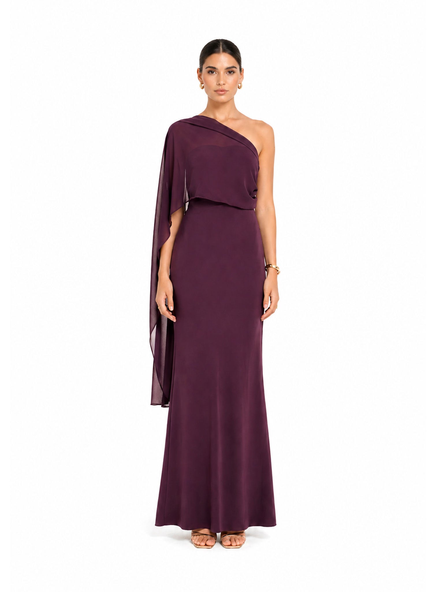 Vestido Brisa Guinda