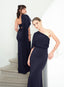 VESTIDO ASIMETRICO BRISA AZUL NOCHE