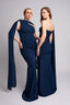 Vestido Cristina Azul Noche