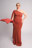 Vestido Cristina Terracota