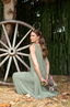 Vestido Noelia Verde Olivo