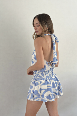 ENTERIZO LOLA - CELESTE