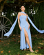 Vestido Atenea Celeste