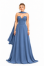 Vestido Elizabeth Azul Acero
