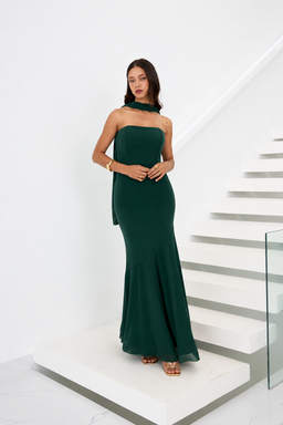 VESTIDO LARA - VERDE BOTELLA