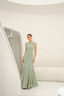 Vestido Mariana Verde Olivo